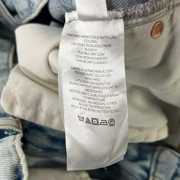 Free People x We The Free Frank Dad Jean in Sunday Blue Size 26 - Picture 5 of 8